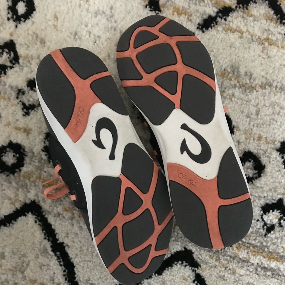 OluKai Black and Pink Athletic Shoes - Picture 3 of 9